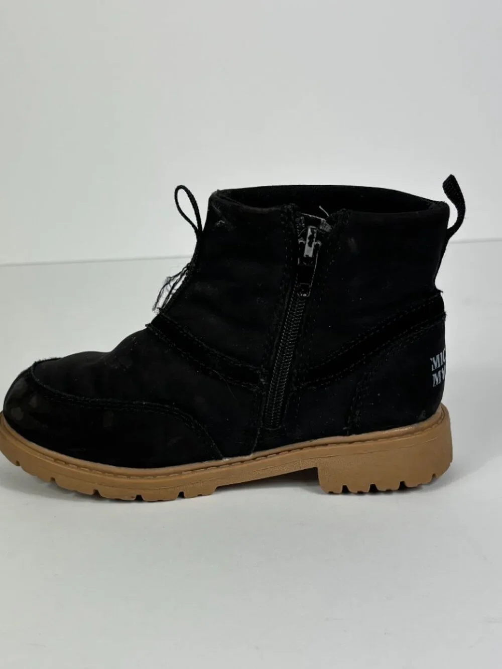 BabyGap x Disney Mickey Mouse Toddler Black Boots - Size 8